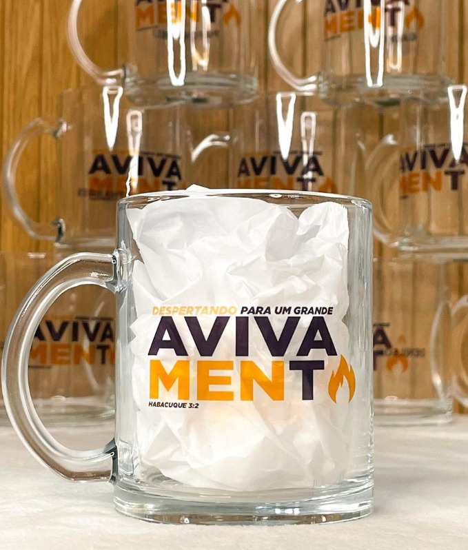 Caneca de vidro - Cristal